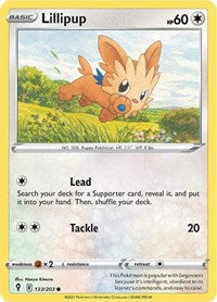 Lillipup (133) - SWSH07: Evolving Skies (SWSH07)