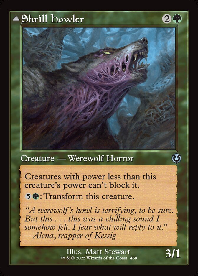Shrill Howler // Howling Chorus - [Retro Frame] Innistrad Remastered (INR)