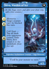 Jill, Shiva's Dominant // Shiva, Warden of Ice (58s) - Final Fantasy Promos (PFIN)
