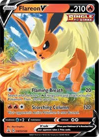 Flareon V - (SWSH149) - SWSH: Sword & Shield Promo Cards (SWSD)