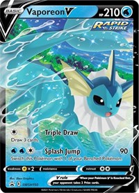 Vaporeon V - (SWSH150) - SWSH: Sword & Shield Promo Cards (SWSD)