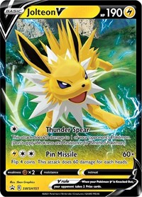 Jolteon V - (SWSH151) - SWSH: Sword & Shield Promo Cards (SWSD)