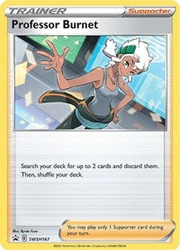 Professor Burnet - (SWSH167) - SWSH: Sword & Shield Promo Cards (SWSD)