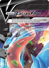 Zacian V-UNION - (SWSH163) - SWSH: Sword & Shield Promo Cards (SWSD)