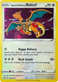 Special Delivery Bidoof (SWSH177) - SWSH: Sword & Shield Promo Cards (SWSD)