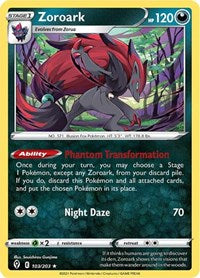 Zoroark (103) - Deck Exclusives (PR)