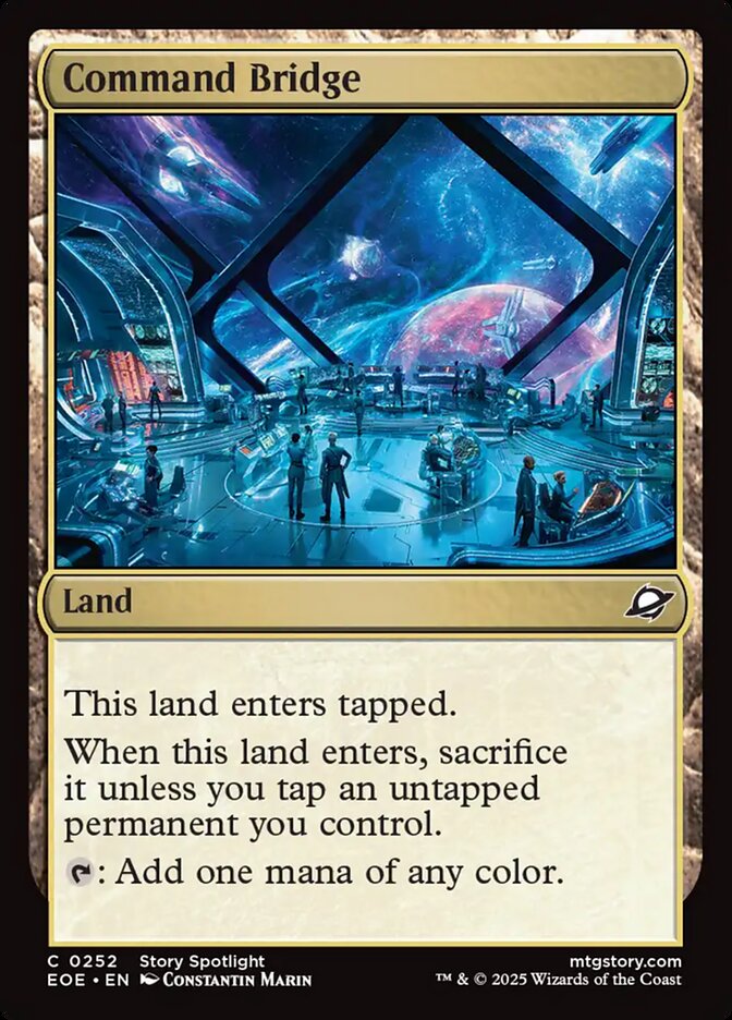 Command Bridge (252) - [Foil] Edge of Eternities (EOE)