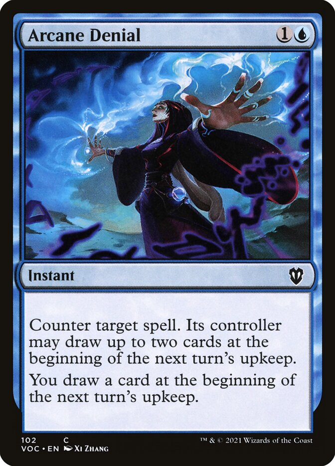 Arcane Denial (102) - Crimson Vow Commander (VOC)
