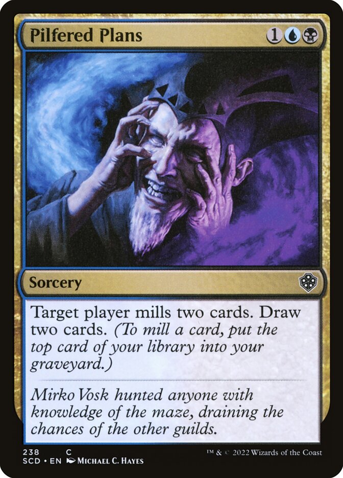 Pilfered Plans (238) - Starter Commander Decks (SCD)