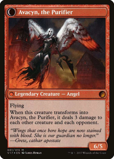 Archangel Avacyn // Avacyn, the Purifier (1) - From the Vault: Transform (V17)