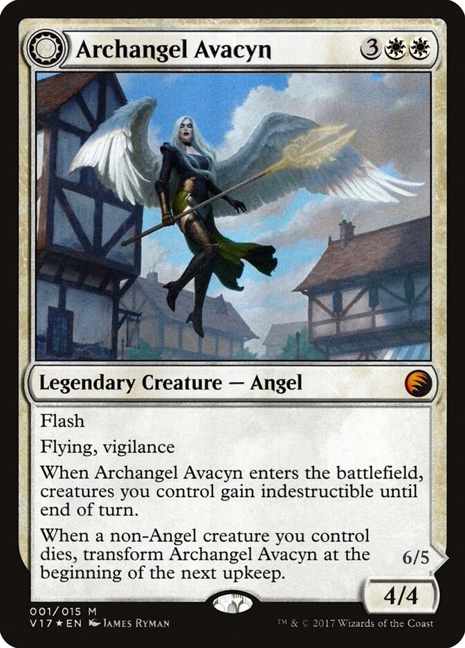 Archangel Avacyn // Avacyn, the Purifier (1) - From the Vault: Transform (V17)