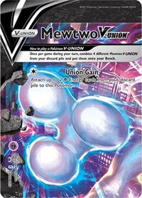 Mewtwo V-UNION - (SWSH159) - SWSH: Sword & Shield Promo Cards (SWSD)