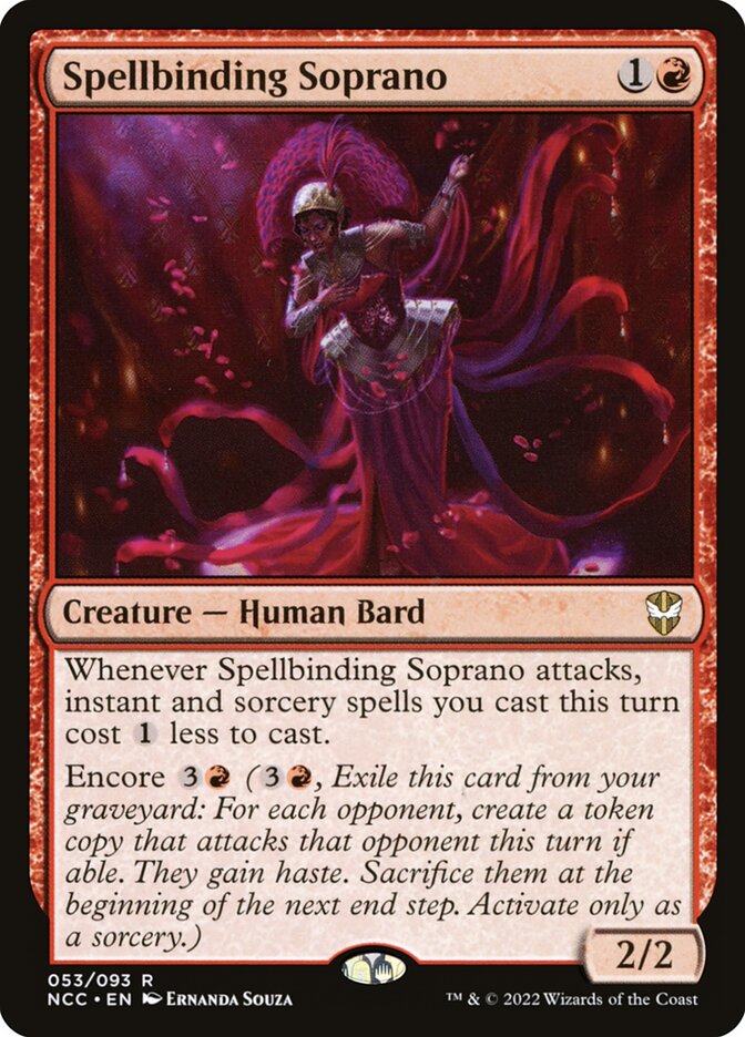 Spellbinding Soprano (53) - New Capenna Commander (NCC)