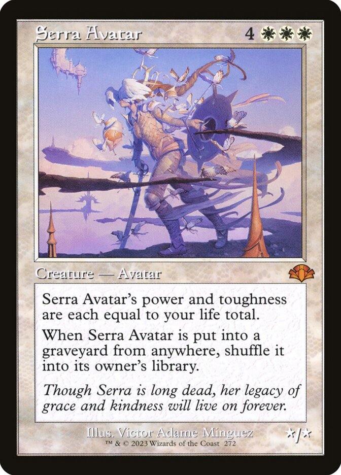 Serra Avatar (272) - Dominaria Remastered (DMR)