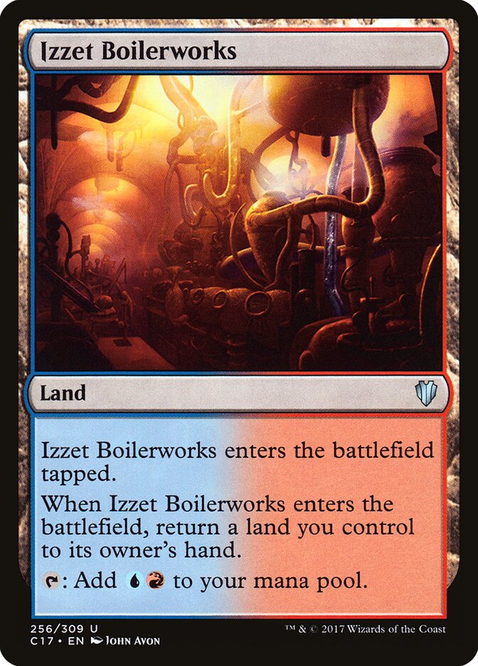 Izzet Boilerworks (256) - Commander 2017 (C17)