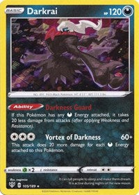 Darkrai - 105/189 (Cosmos Holo) (105) - Miscellaneous Cards & Products (MCAP)