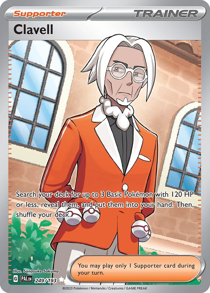 Clavell (249/193) - [Full Art] Paldea Evolved (PAL)