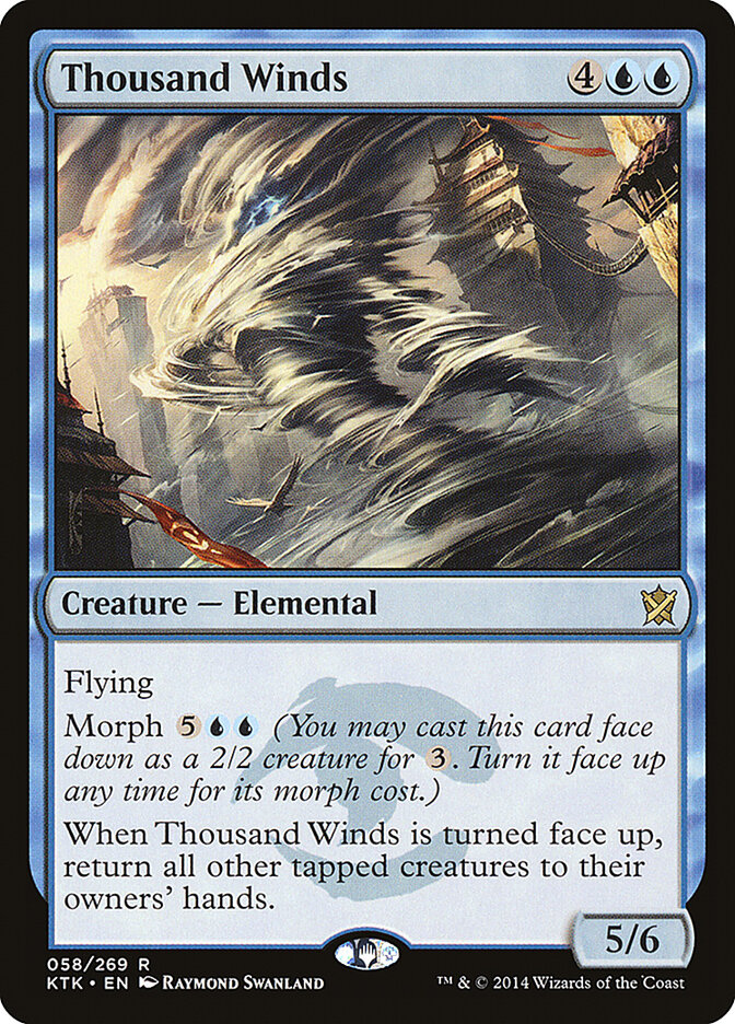 Thousand Winds (58) - Khans of Tarkir (KTK)