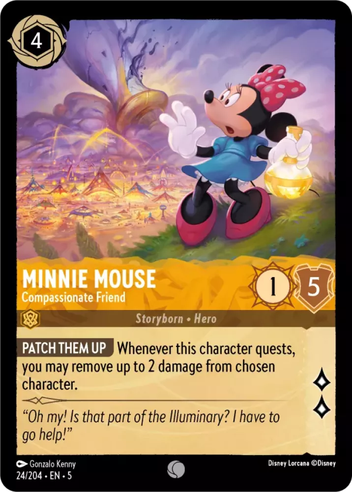 Minnie Mouse - Compassionate Friend - Shimmering Skies (5)