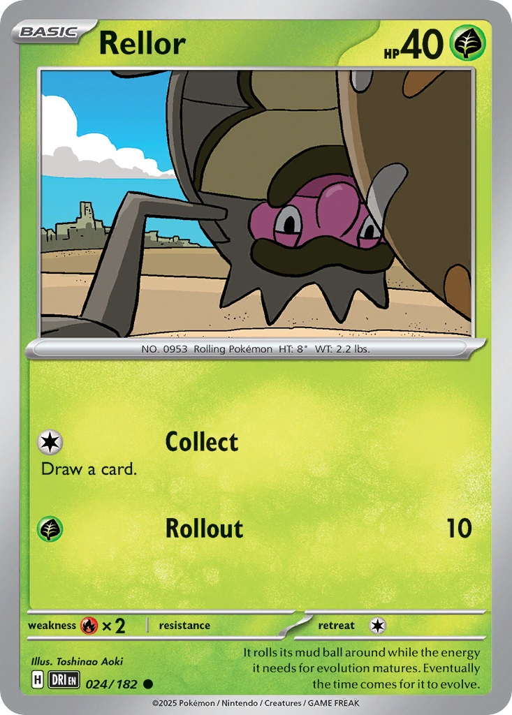 Rellor (24/182) - [Reverse Holo] Destined Rivals (DRI)