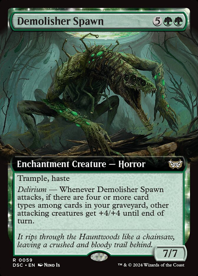 Demolisher Spawn (59) - Duskmourn: House of Horror Commander (DSC)