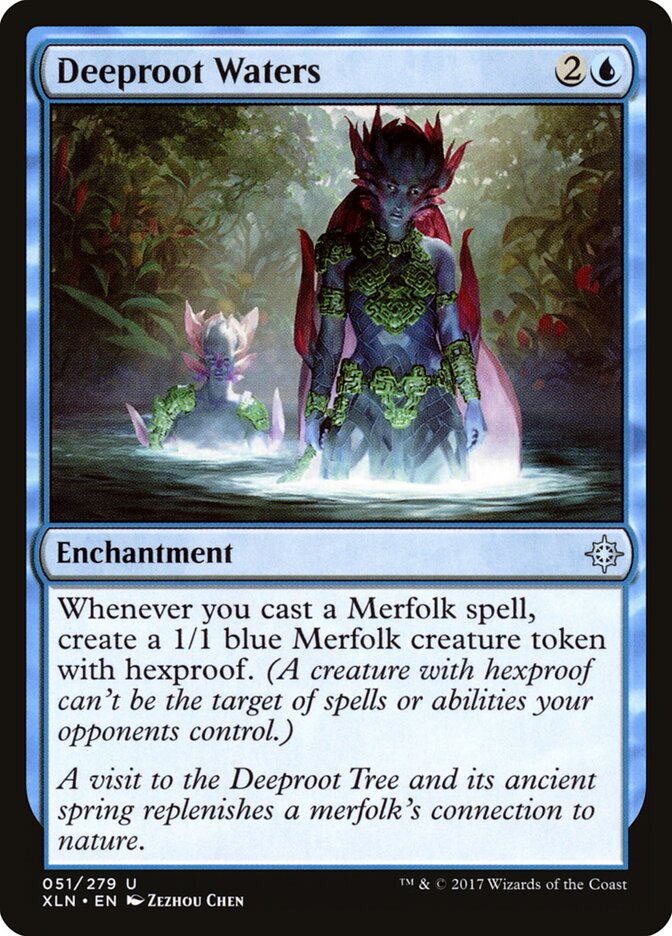 Deeproot Waters (51) - Ixalan (XLN)