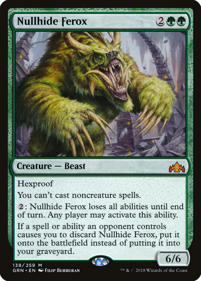 Nullhide Ferox (138) - Guilds of Ravnica (GRN)