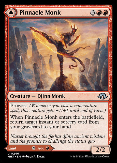 Pinnacle Monk // Mystic Peak (246) - Modern Horizons 3 (MH3)