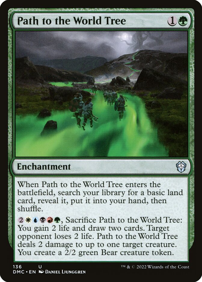 Path to the World Tree (136) - Dominaria United Commander (DMC)