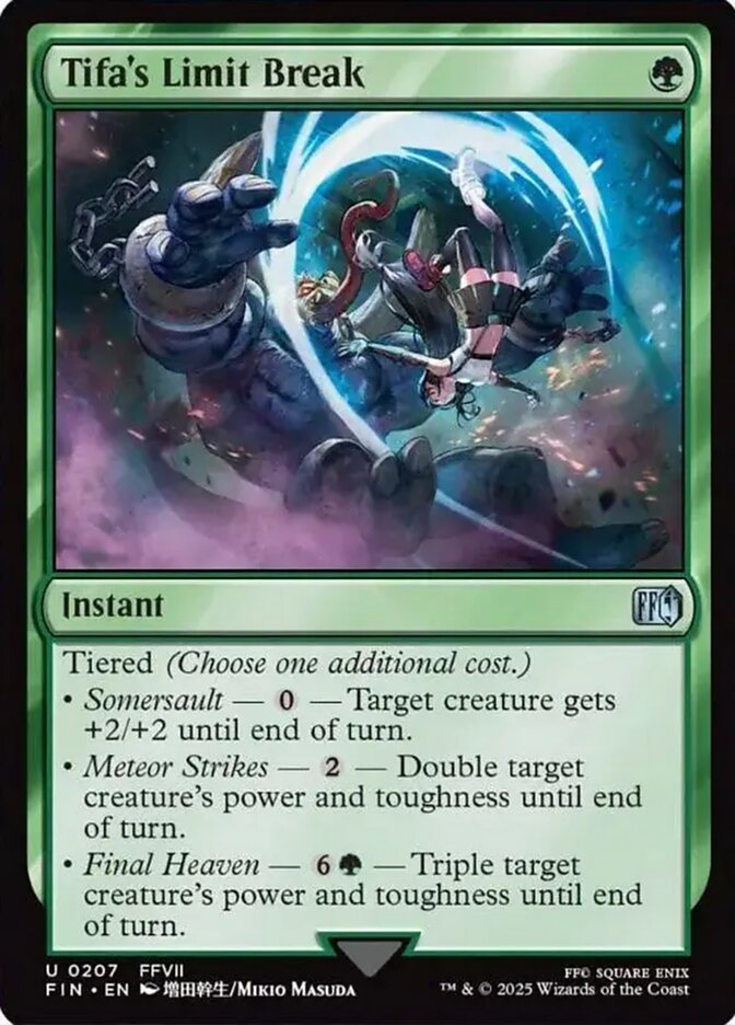 Tifa's Limit Break (207) - [Foil] Final Fantasy (FIN)