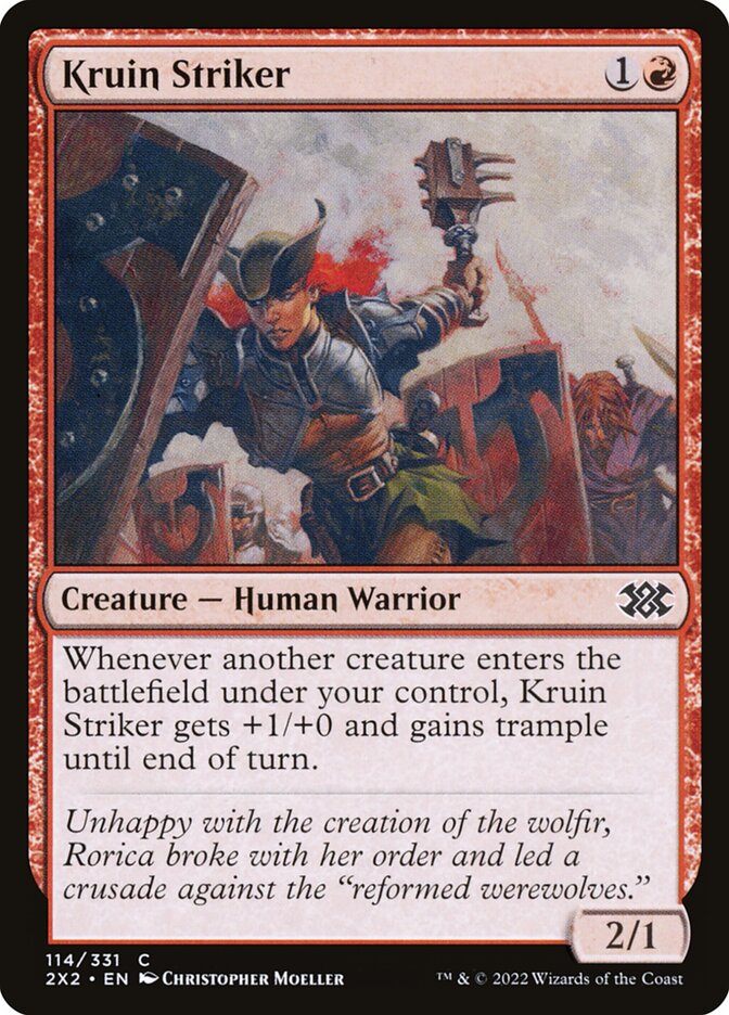 Kruin Striker (114) - Double Masters 2022 (2X2)