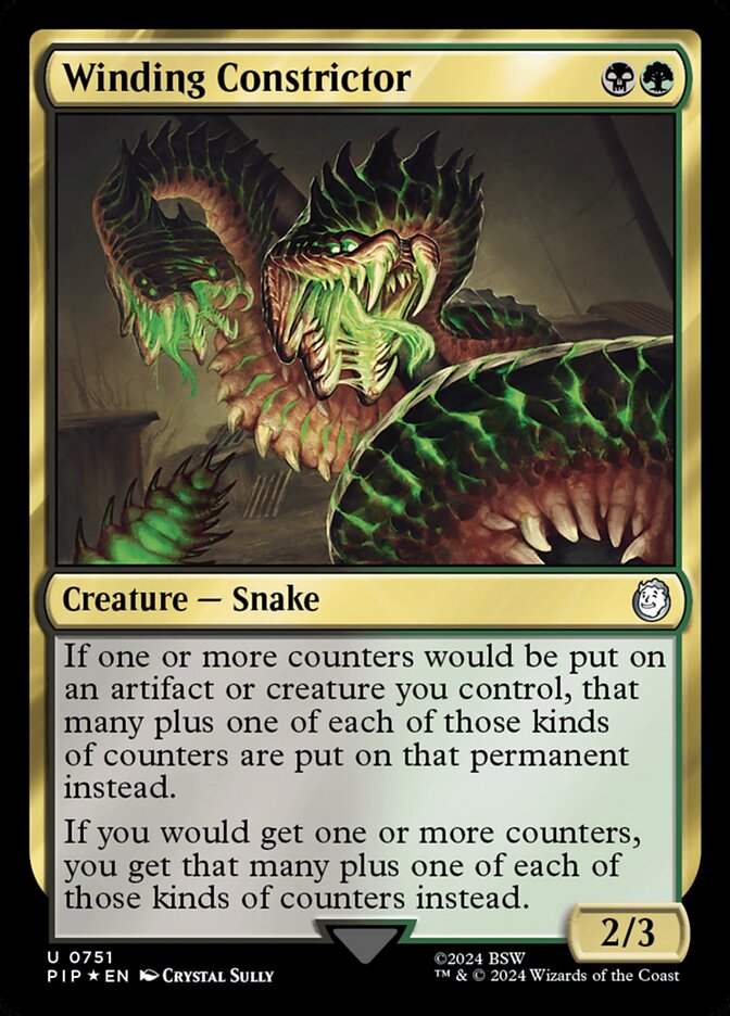 Winding Constrictor - [Surge Foil] Fallout (PIP)