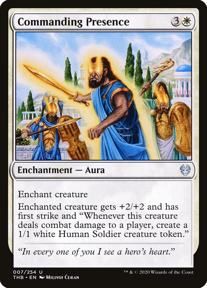 Commanding Presence (7) - Theros Beyond Death (THB)