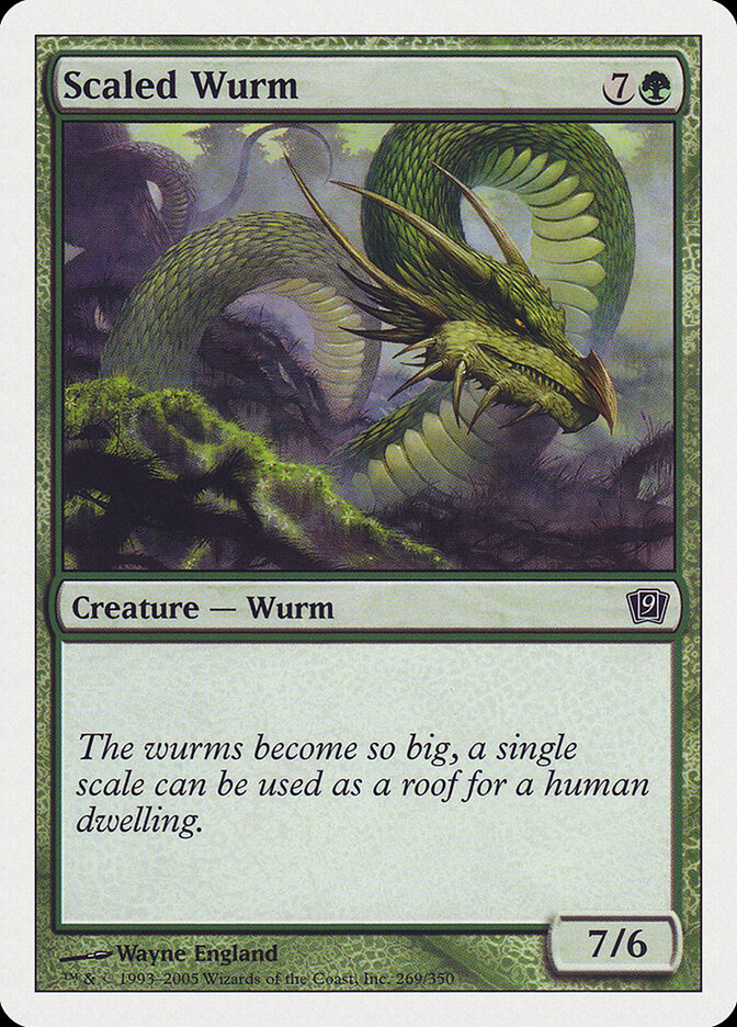 Scaled Wurm (269) - Ninth Edition (9ED)