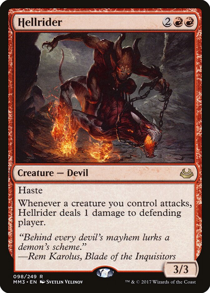 Hellrider (98) - Modern Masters 2017 (MM3)
