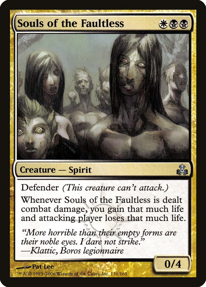 Souls of the Faultless (131) - Guildpact (GPT)