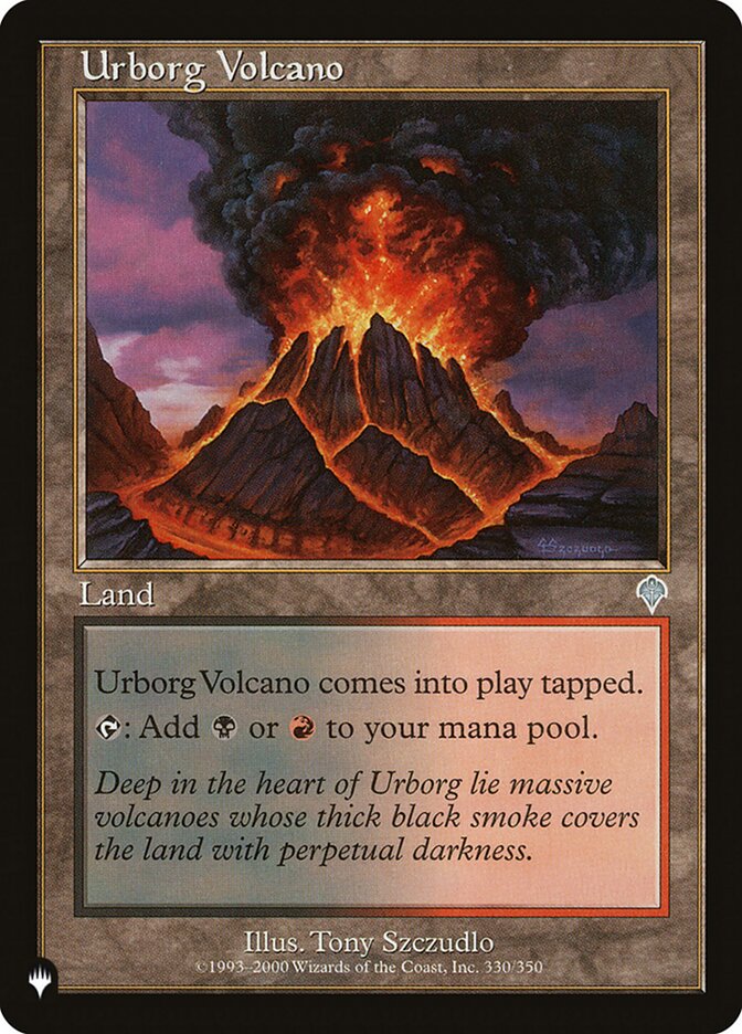 Urborg Volcano (INV-330) - The List (PLST)
