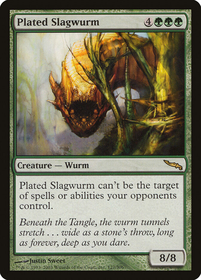 Plated Slagwurm (127) - Mirrodin (MRD)