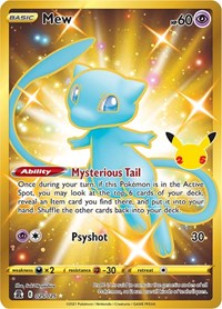 Mew Secret (25) - Celebrations (CLB)