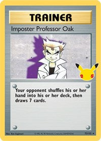 Imposter Professor Oak (73) - Celebrations: Classic Collection (CCC)