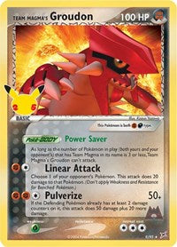 Team Magma's Groudon (9) - Celebrations: Classic Collection (CCC)