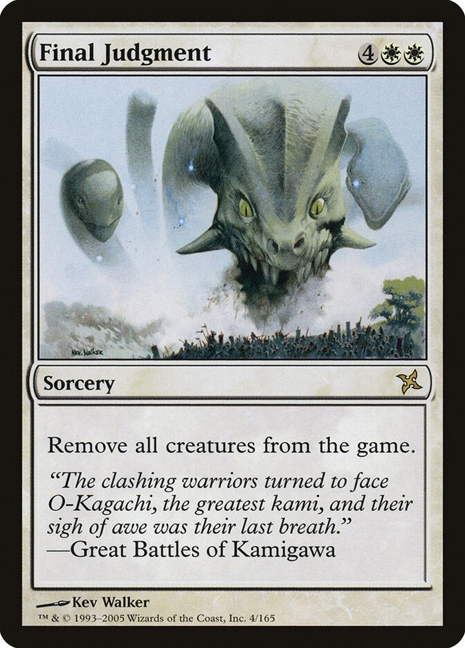 Final Judgment (4) - Betrayers of Kamigawa (BOK)