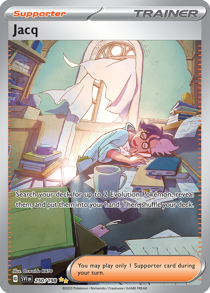 Jacq (250/198) - [Special Illustration Rare] Scarlet & Violet (SVI)
