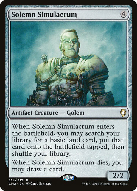 Solemn Simulacrum (218) - Commander Anthology Volume II (CM2)