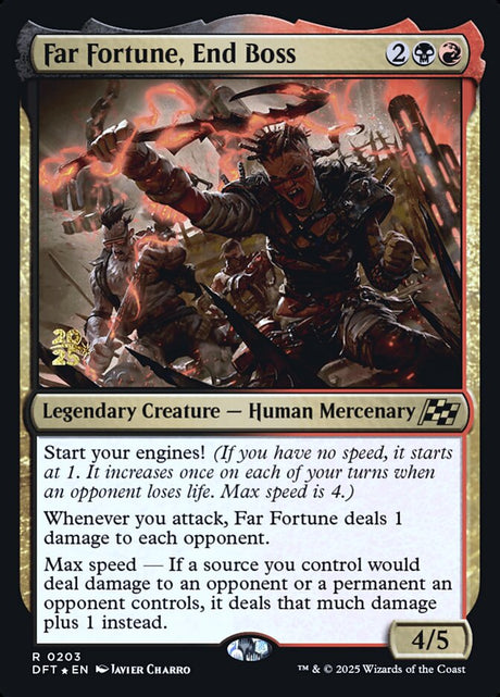 Far Fortune, End Boss (203s) - Aetherdrift Promos (PDFT)
