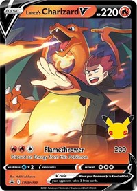 Lance's Charizard V - (SWSH133) - SWSH: Sword & Shield Promo Cards (SWSD)