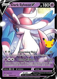 Dark Sylveon V - (SWSH134) - SWSH: Sword & Shield Promo Cards (SWSD)