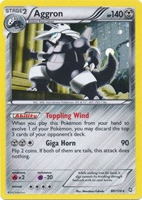 Aggron - 80/124 (Cosmos Holo) (80) - Blister Exclusives (BLE)