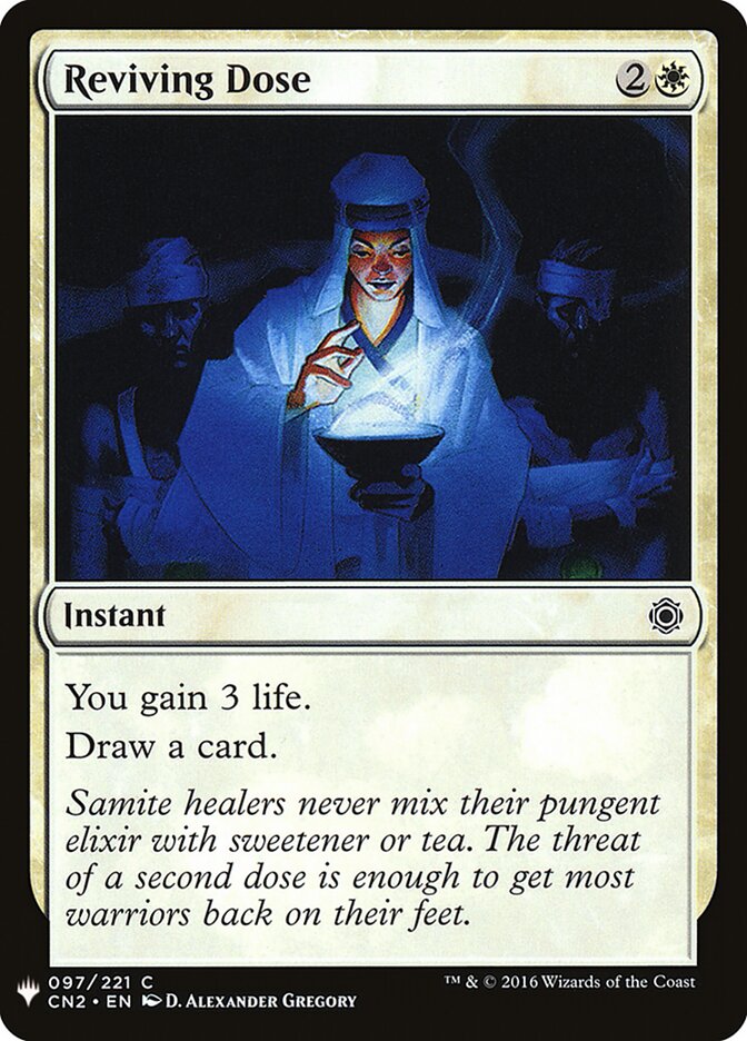 Reviving Dose (CN2-97) - The List (PLST)