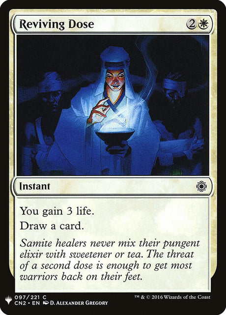 Reviving Dose (CN2-97) - The List (PLST)